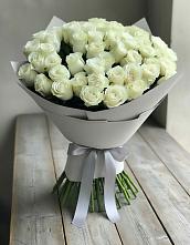 Букет 35 Белых роз в Ильинское
