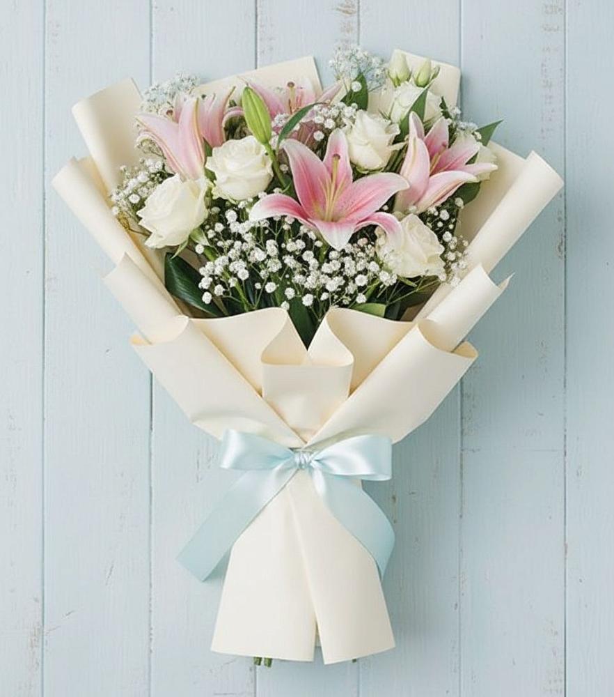 Букет цветов из: Лилии в Ильинское