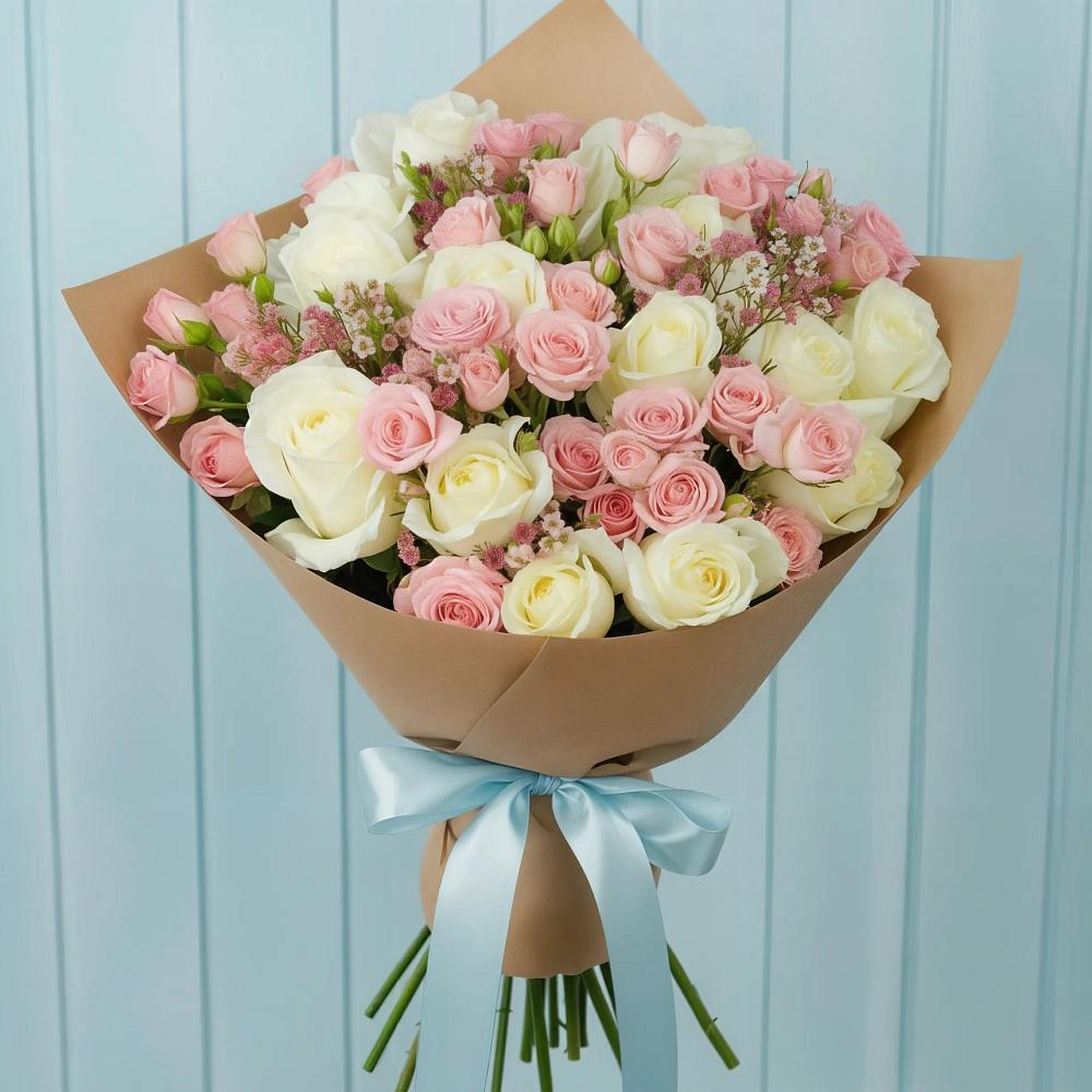 Букет цветов из: Розы в Ильинское