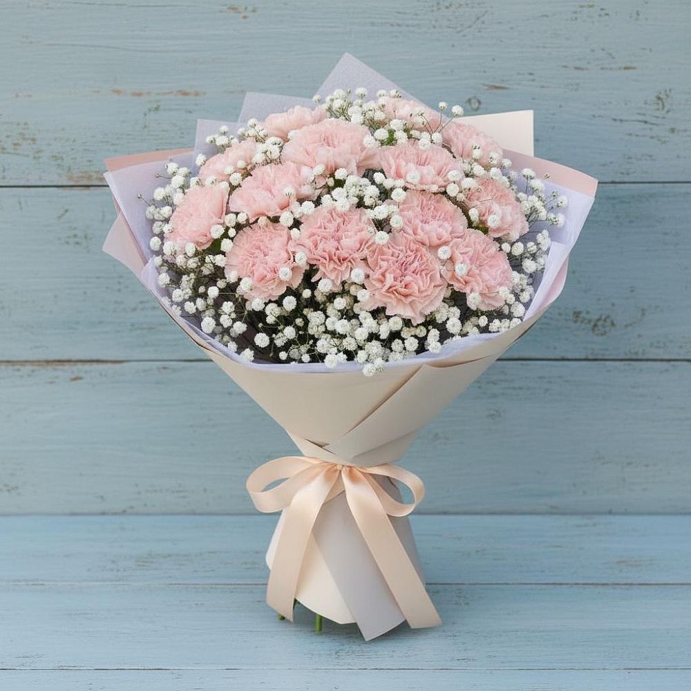 Букет цветов из: Гвоздики в Ильинское