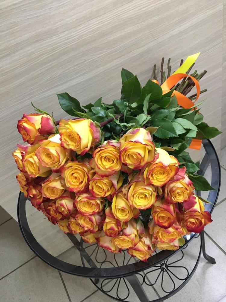 Букет Желтые розы в Ильинское