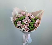 Букет цветов из:  Розы и Хризантемы в Ильинское