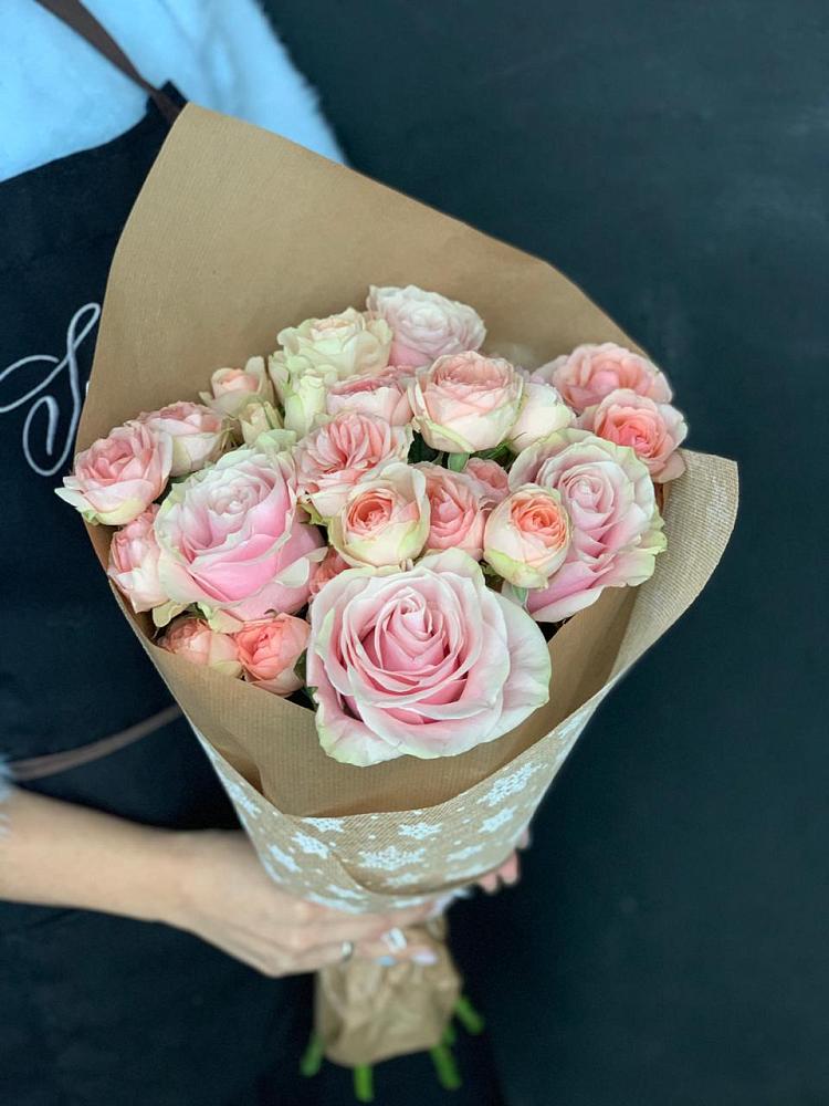 Букет цветов из: Хризантемы и Розы в Ильинское