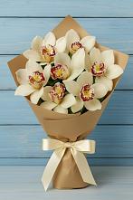 Букет цветов из:  Орхидеи и Розы в Ильинское